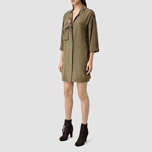 ALLSAINTS Laurel Colt Dress | 100% silk